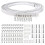 (2m)1-5 Meters Bendable Ceiling Curved Curtain Track Flexible Ceiling Curtain - PJ 1