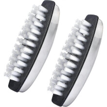 Fingernail bristle cleaning brush Nail cleaning brush Massage brush 2 pieces - DD01