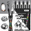 Soft Tip Watercolor Markers Highlighter Drawing Pen-8 black 4