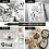 Soft Tip Highlighter Markers Soft Brush-4 black 4 white 5