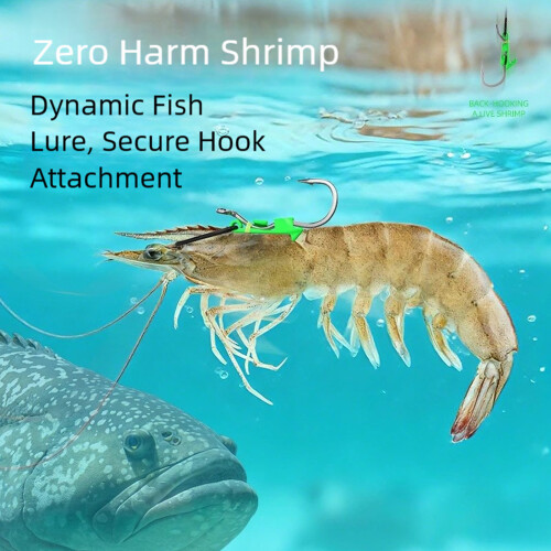 Shrimp Hook Feature Penetrative Hook Shape Smooth Grip-No. 14 2