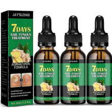 (3pcs) 1-3pcs Ginger Anti Fungal Nail Treatment Repair Finger Toe Care Nail Fungus Liquid