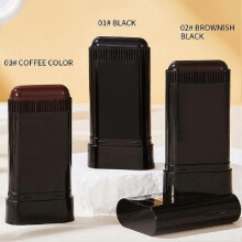 (BLACK) Exceptional Disposable Hair Dye Emergency White Hair Covering Without Damaging Hair Stick Versatile Classic