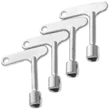 4pcs Elevator Key Elevator Service Key Triangle Panel Lock Triangle Spanner - Pjun