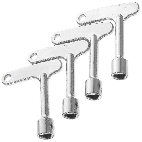 4pcs Elevator Key Elevator Service Key Triangle Panel Lock Triangle Spanner - Pjun 1