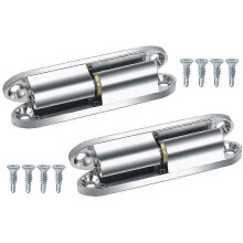 2 Pcs Door Hinge Renovation Hinges Screw with Maintenance- Slide Bearing Technology for Wooden Door(14 X 80 Mm) - PJ