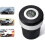 Portable ashtray with LED light compass and cover, black / silver, for car 3