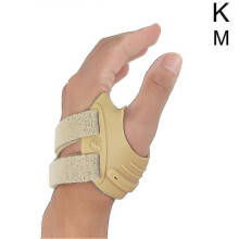 (Skin Color Left Hand M) Thumb Brace Joint Orthosis Thumb Splint Support for Osteoarthritis Pain Relif - RiRi