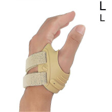 (Skin Color Left Hand L) Thumb Brace Joint Orthosis Thumb Splint Support for Osteoarthritis Pain Relif - RiRi