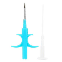 Glass Transponder Microchip with Syringe for Pets, 2.12x12mm for Dogs and Cats, UK Veterinary Use