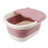CollapsibleFootBathBasin Cap:N/A 39x30x17cm Pink 1