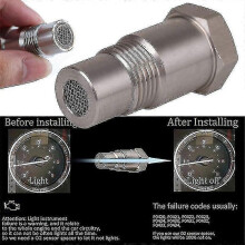 Car Cir Fix Check Engine Light Eliminator Adapter Oxygen O2 Sensor M18x1.5 - RiRi
