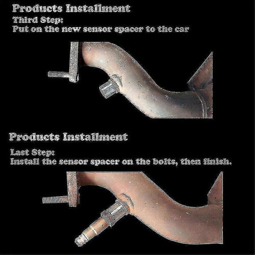 Car Cir Fix Check Engine Light Eliminator Adapter Oxygen O2 Sensor M18x1.5 - RiRi 2