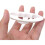 5PCS Different Plastic Fluffy Cloud Cutters Cookie Cutters Cake Cutters Fondant Cloud Cutters - DD01 1