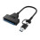 USB 3.0 to 2.5" SATA III Hard Drive Adapter Cable - Fast Data Transfer Converter 1