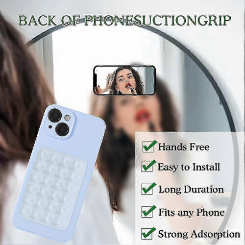 Silicone Suction Cup Phone Holder - Secure Grip Case for Mobile Phones with Easy Mounting Feature 1