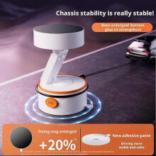 (Black) Elegant Multi-functional Elegant Effective Quality Rotataion Vent Magnetic Phone Mount 360 Air Holder Premium Car