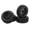 4Pcs RC Tires 75x30mm, Rubber/Plastic, 12mm Hex 1