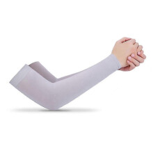 (One Size, Gray) Women Cooling Anti-uv Driving Arm Sleeves, Sun Protection Covers