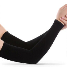 (One Size, Black) Women Cooling Anti-uv Driving Arm Sleeves, Sun Protection Covers
