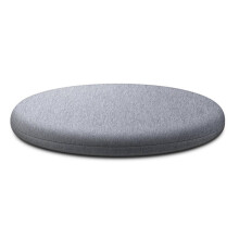 (40cm, Light Grey) Simple Seats Cushion Round Comfortable Soft Chair Mat For Home and Office
