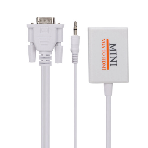 Προσαρμογέας VGA σε HDMI με μετατροπέα ήχου Συνδέσεις υψηλής ποιότητας 1