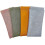 4pcs Glasses Case Leather Sunglasses Pouch Squeeze Top Soft Eyeglass Case - DD 1