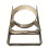 Strong Metal Flue Pipe Wall Attachment 1.8MM Thick Small-150 3