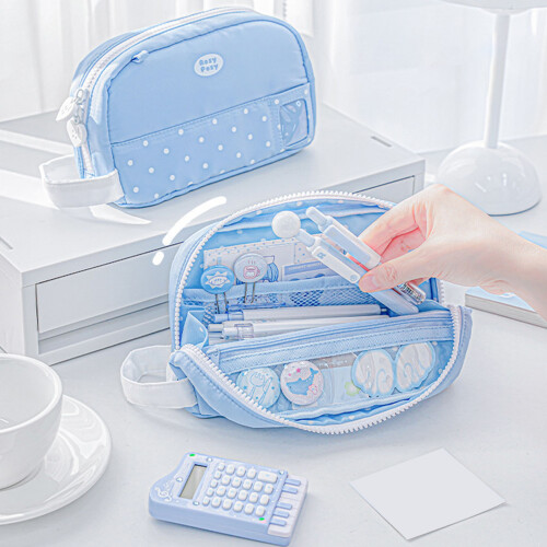 Multipurpose Cloth Pen Holders With Folding Feature And Dot-ok 2