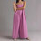 Elegant Polyester Romper Feature Ruffled Bodice And Flowy-O XL 4