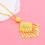 Delicate Alloy Fringe Earring And Necklace Accessory Set-B 5