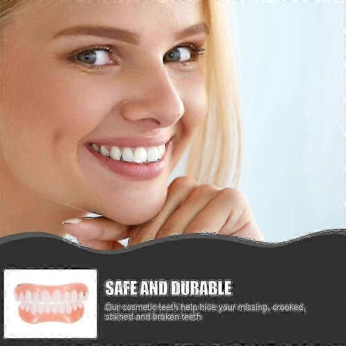 Extra Thin Bright White Tooth Veneers Made from Soft Silicone for Comfortable and Safe Use 2