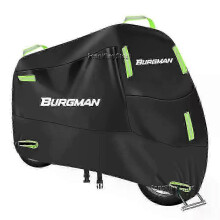 UV Protective Motorcycle Cover for Suzuki Burgman 650 and AN Models, Ideal for UK Weather Conditions