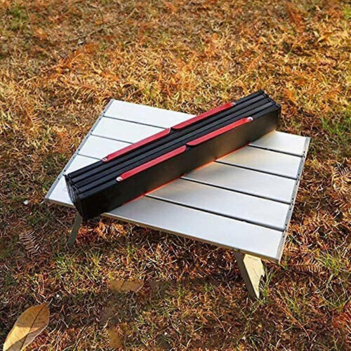 Mini black outdoor folding camping tent home table (red + black) 2