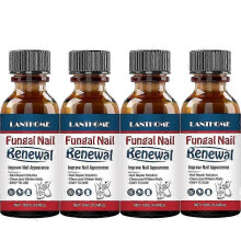 (4pcs) Lanthome Nail Repair Liquid Gentle Care 10Ml