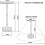 Metallic Cordless Table Lamp with Dimmable, Rechargeable, and Waterproof Features 2