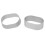 10pcs Stainless Steel Oval Cake Molds Set 15