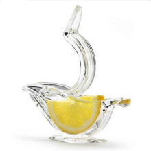 2 Pcs Lemon Squeezers, Hand Lemon Juicer Squeezer, Manual Acrylic Transparent Lemon Lime Citrus Slice Juicer Squeezers for Squeezing Lemon Fruit Juice
