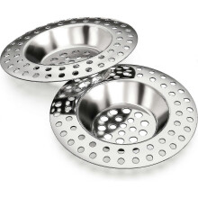 Sink Strainer, Set Of 2, for All Drains, Kitchen Sink Strainer, Sink Strainer, Sink Grid, Bath Drain, Shower Filter, Kitchen Sink Grid, Sink Strainer,