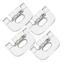 4Pcs Shade Lift Handles for Graber Bali Cordless Mini Blinds and Cellular Shades Made After 2015, Clear Plastic Pulls