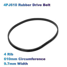 4-Rib Rubber Drive Belt 610mm Long for Metabo and Electra Beckum Band Saws in Workshop Use