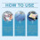 (1PC) 1/2/3PCS Advanced Car Quick-Acting Coating Agent Spray,Car Coating Spray,Multi-functional 120ML 5