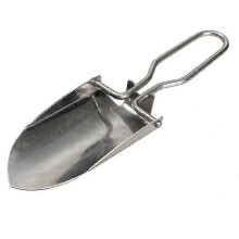 Folding Portable Stainless Steel Hand Shovel Garden Outdoors Camping - DD