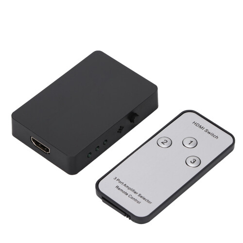 Διακόπτης HDMI: Τηλεχειριστήριο Plug and Play, Γρήγορη μετάδοση ευρείας συμβατότητας για 2