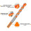 5pcs 12mm Masonry Drill Bit Set Alloy Triangle Drill Set Diameter 6, 8, 10, 12mm - DD01 3