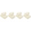 12Rolls Professional Crochet Yarn Soft Flexible White for Crafts 3
