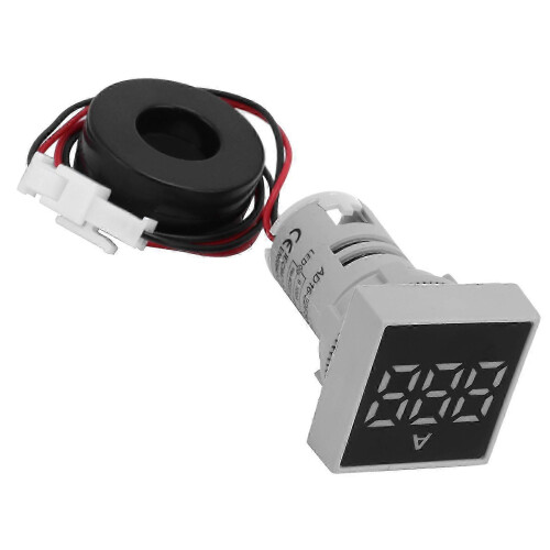 Digital AC Current Meter with Matte Panel and Signal Indicator for 220V Electrical Systems 2