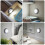 3 Pack Motion Sensor Light, Cordless Battery-powered Light, Automatic Night Light with 3m Adhesive Pads - DD 3