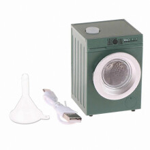 (Green) Miniature Washing Machine for 1:12 Scale Dollhouses Portable Appliance for Collectors and Daily Use