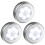 3 Pack Motion Sensor Light, Cordless Battery-powered Light, Automatic Night Light with 3m Adhesive Pads - DD 1